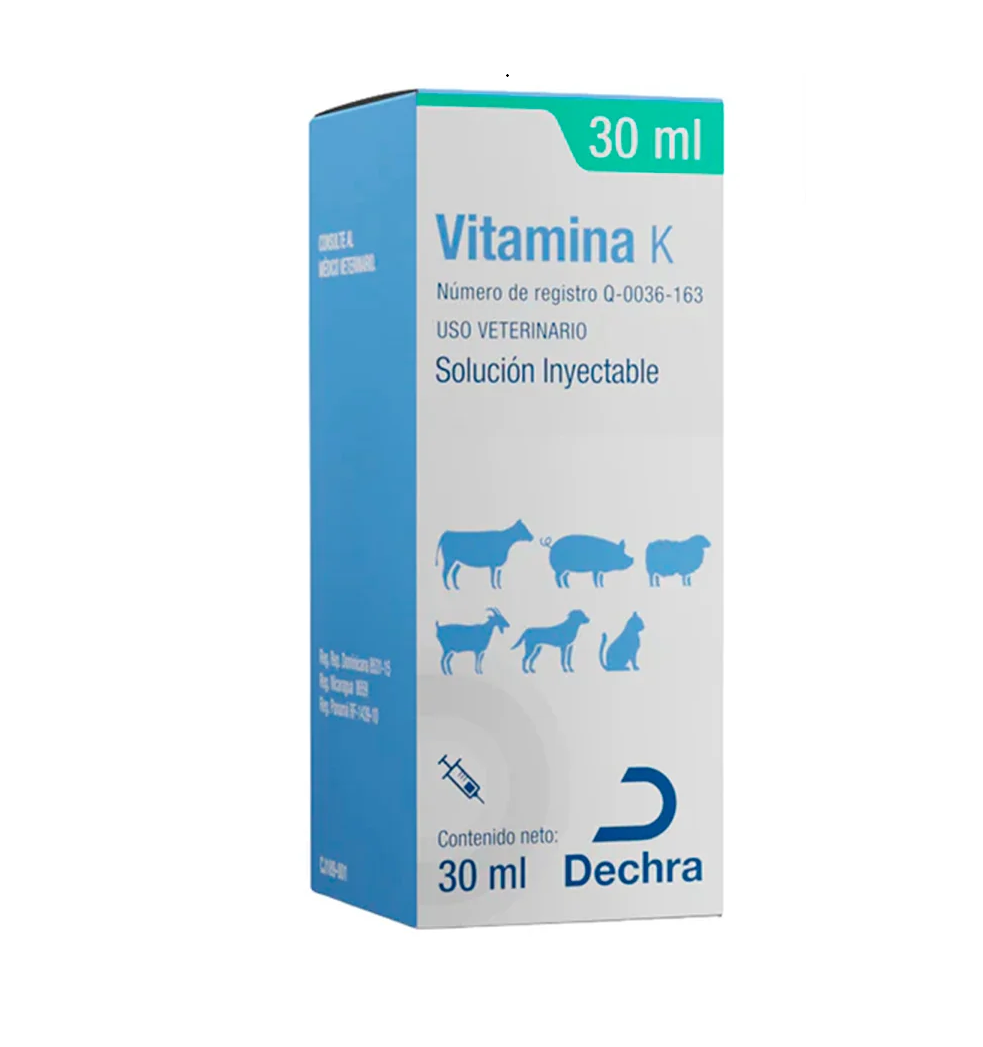 Vitamina K Frasco ámpula 30 ml